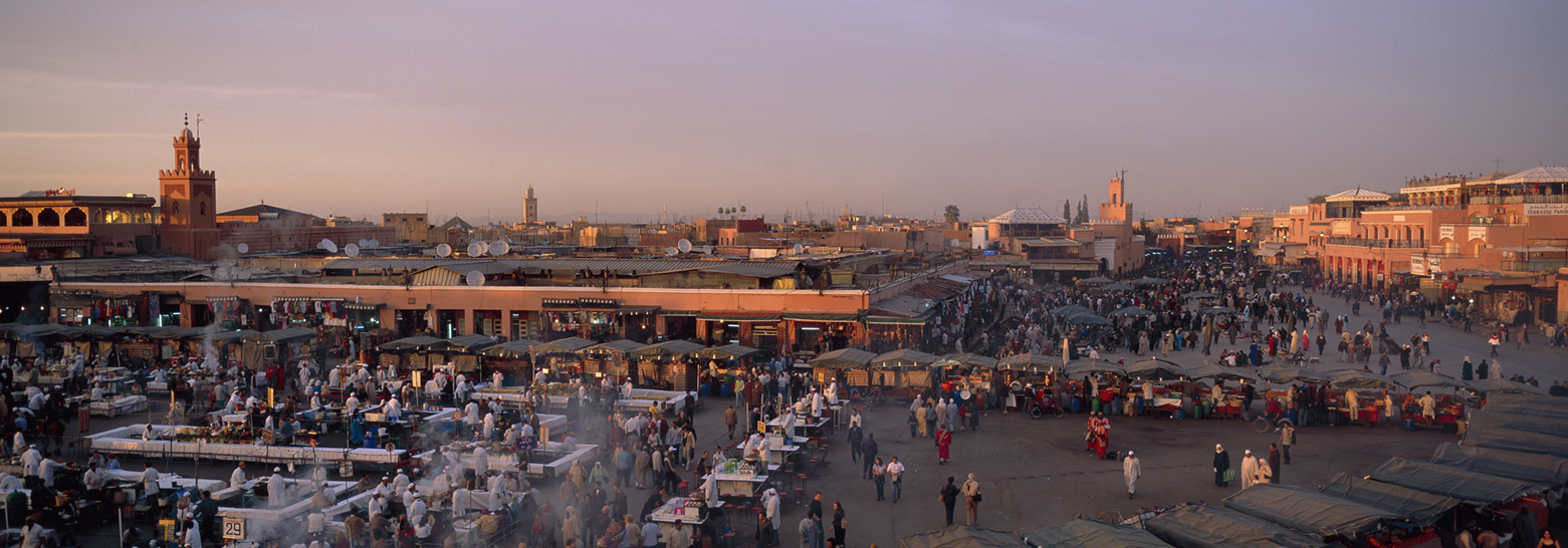 Marrakech.  Un lugar para la fantasía (no en balde, FIJET la eligió para celebrar en ella su 60ª congreso anual)