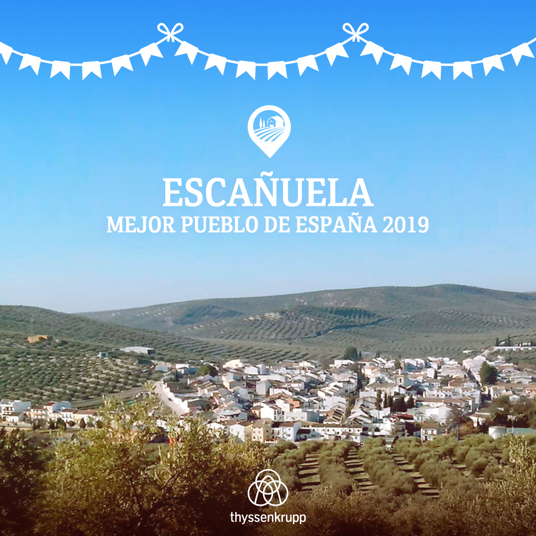 Escañuela en Jaén recibe el premio «El Mejor Pueblo 2019»