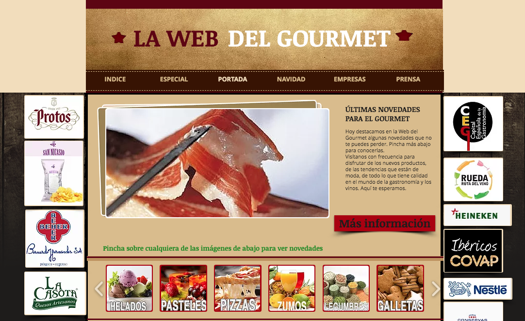 Nace lawebdelgourmet.com, un espacio original para la buena gastronomía y los vinos
