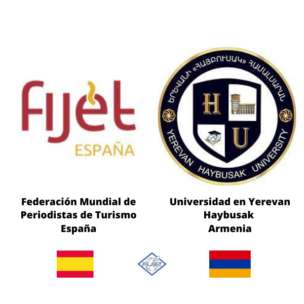 FIJET España y la Universidad en Yerevan en Armenia firman un acuerdo de cooperación académica