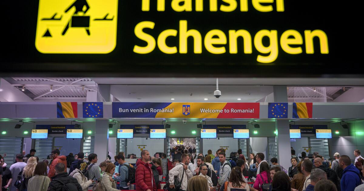 Bulgaria y Rumanía entran en el espacio aéreo y marítimo Schengen