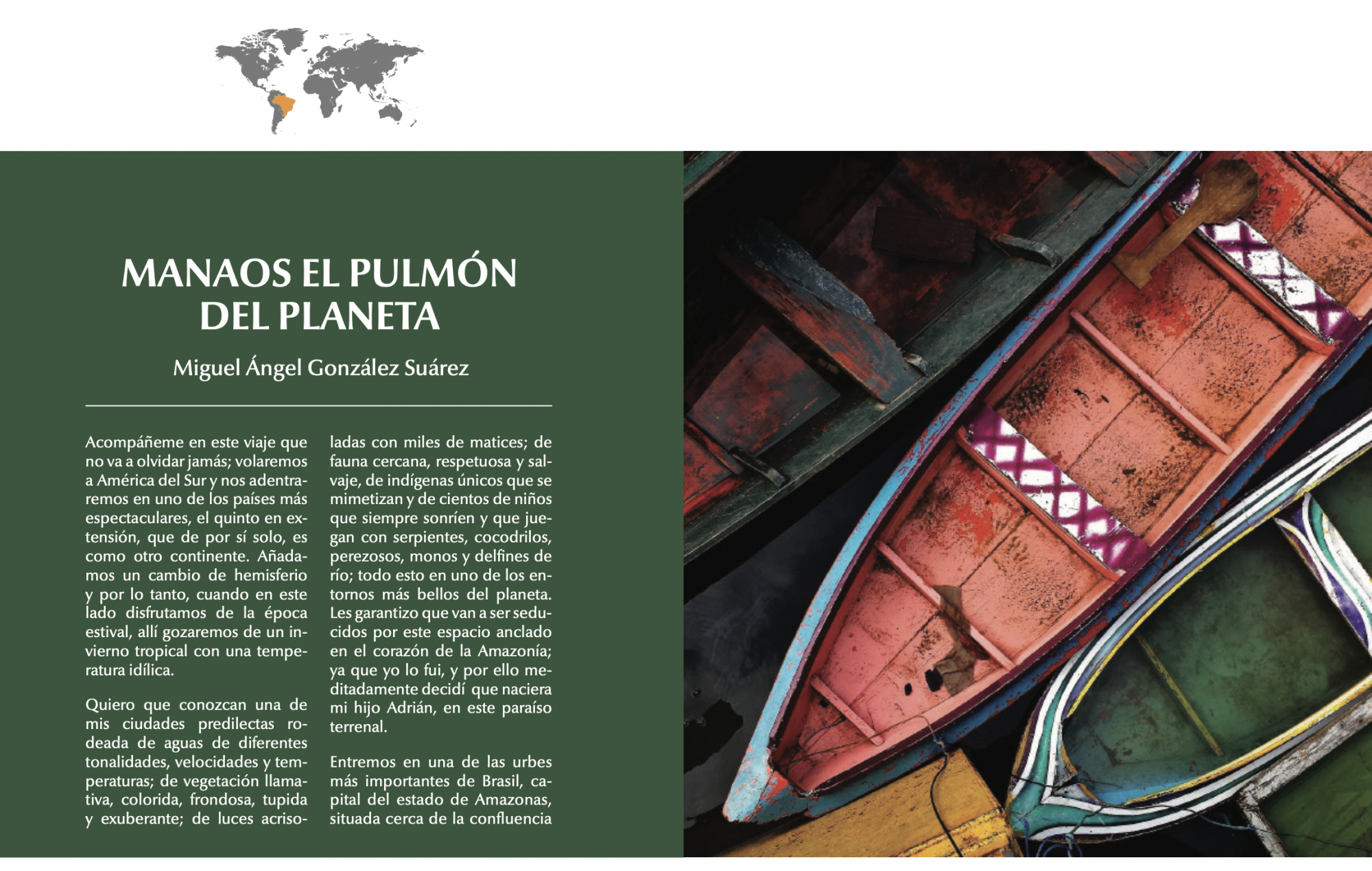 MANAOS EL PULMÓN DEL PLANETA