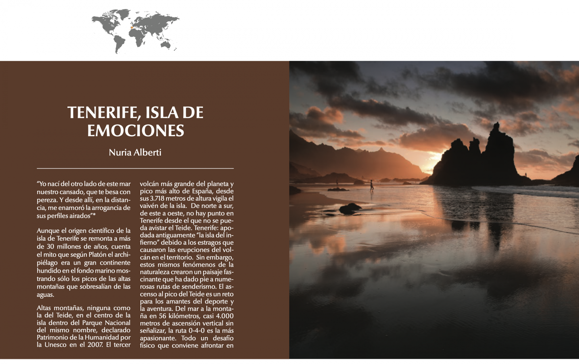 TENERIFE, ISLA DE EMOCIONES