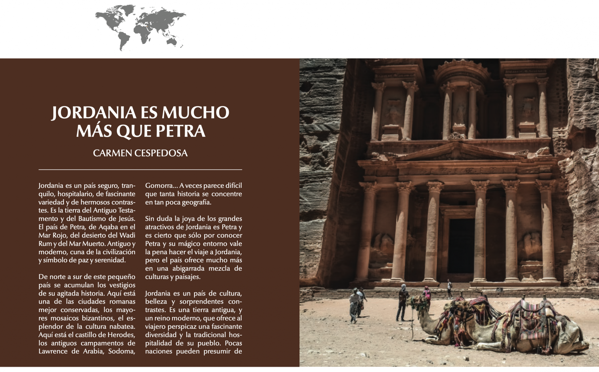 JORDANIA ES MUCHO MÁS QUE PETRA