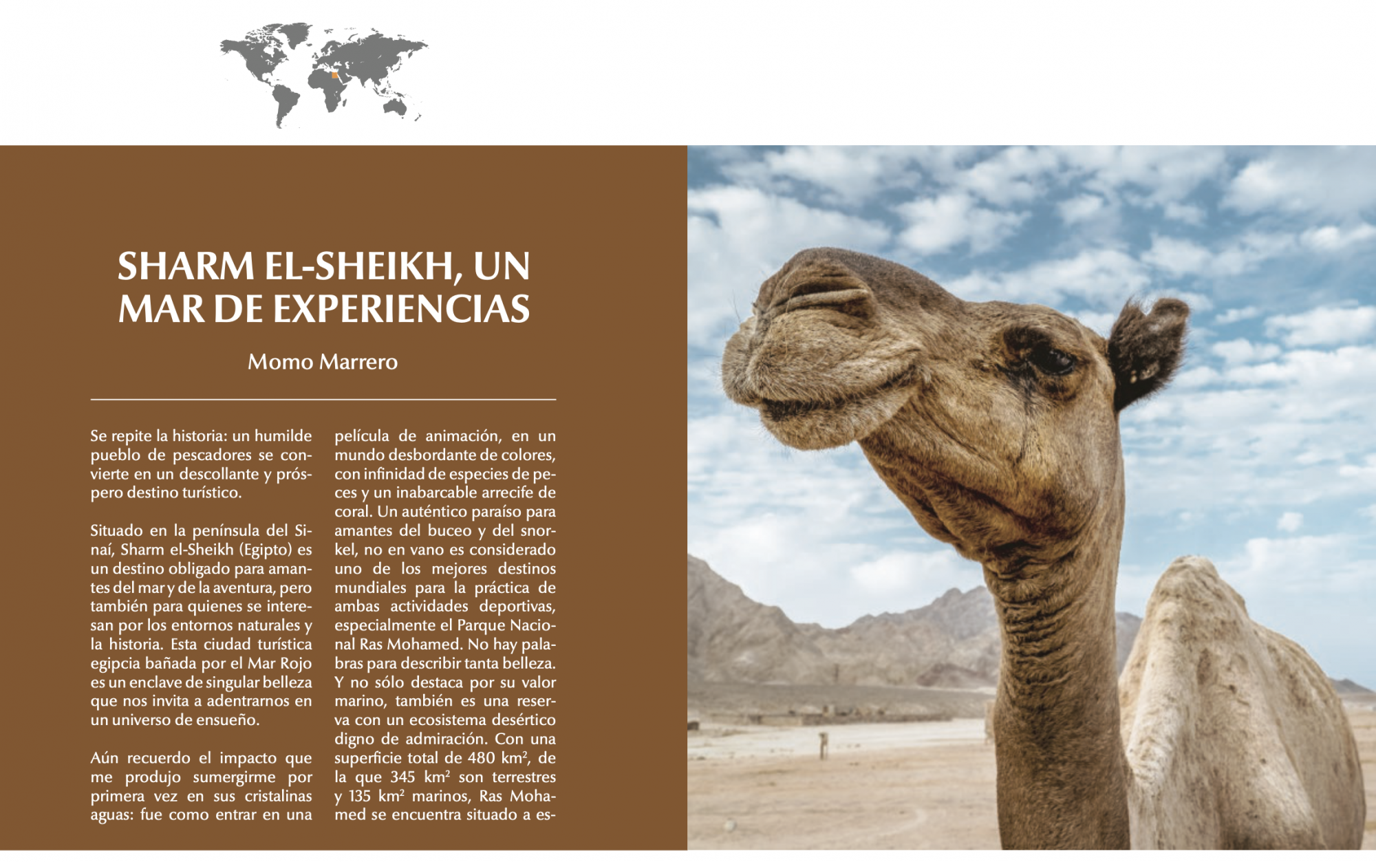 SHARM EL-SHEIKH, UN MAR DE EXPERIENCIAS
