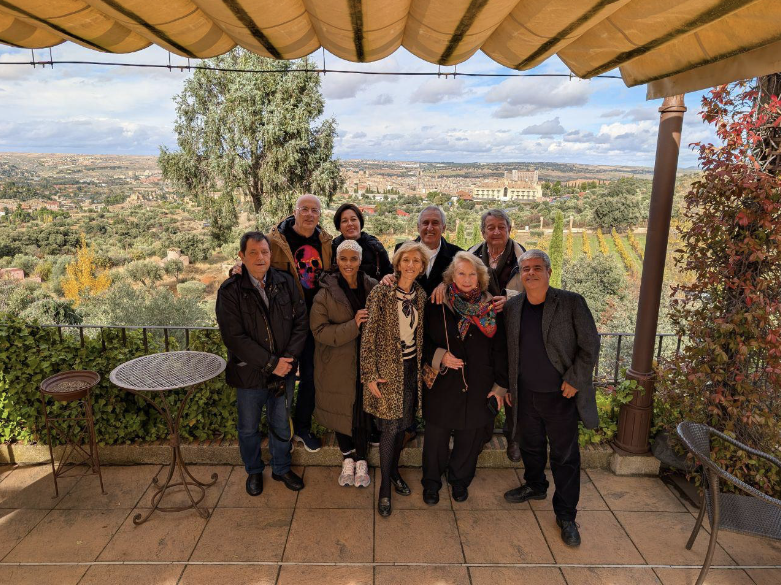 Agasajo del Grupo Adolfo a FIJET España en los Viñedos Cigarral Santa María