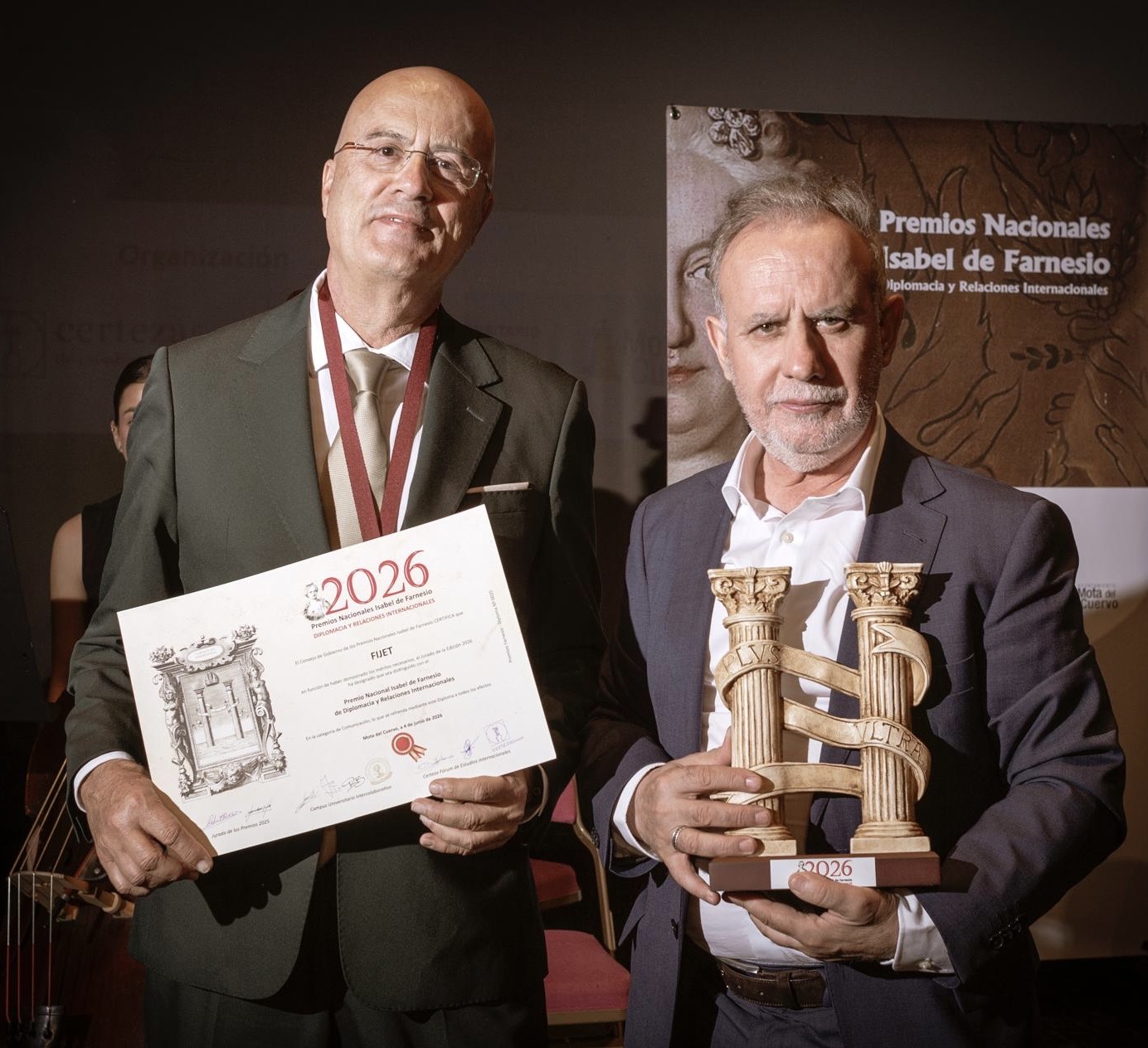 FIJET España recibe el Premio Nacional Isabel de Farnesio