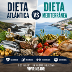 Dieta Atlántica vs Mediterránea